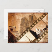 Souvenirs de la carte postale Paris (Devant / Derrière)