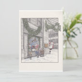 Souvenirs de Noël à Field's Flat Carte de vœux de  (Debout devant)