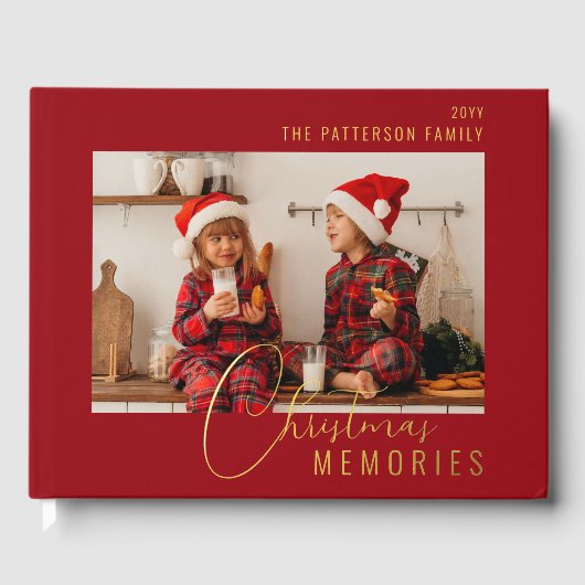 Souvenirs de Noël Real Foil Photo de famille (Recto)