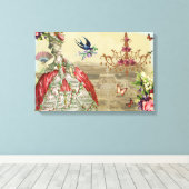 Souvenirs de Versailles Canvas Afdruk (Insitu (Houten vloer))