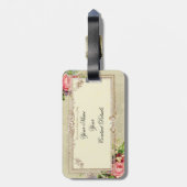 Souvenirs de Versailles (detail) Bagagelabel (Achterkant verticaal)