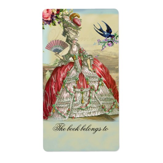 Souvenirs de Versailles Etiket (Voorkant)