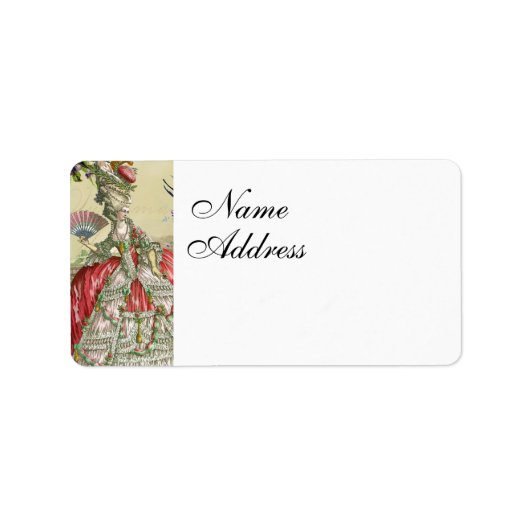 Souvenirs de Versailles Etiket (Voorkant)