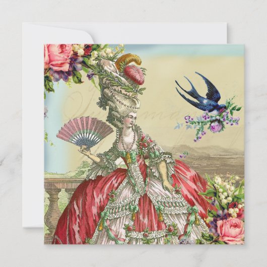 Souvenirs de Versailles Kaart (Voorkant)