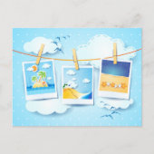 Souvenirs d'été, carte postale (Devant)