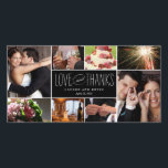 Souvenirs doux Mariage Merci Carte photo<br><div class="desc">Partagez vos photos de mariage en envoyant votre remerciement à ces cartes photos modernes et élégants que vos amis et votre famille vont sûrement adorer! Aussi disponible en d'autres couleurs. Vous pouvez également modifier la couleur vous-même en cliquant sur le bouton "Customiser" >> "Modifier" >> "Couleur Arrière - plan", puis...</div>