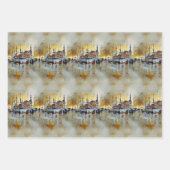 Souvenirs du set de papier cadeau d'Istanbul (Devant)