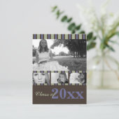 Souvenirs sucrés Invitation à la remise des diplôm (Debout devant)