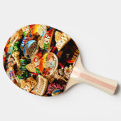 Souvenirs uit Rome Tafeltennisbatje (Zijkant)