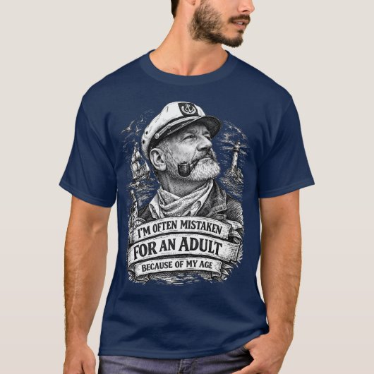 Souvent pris pour un T-shirt d'adulte (Devant)