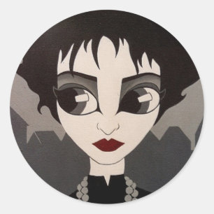 Souxie-ronde-sticker Ronde Sticker