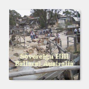 Sovereign Hill Ballarat Australië Magneet