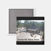 Sovereign Hill, Ballarat, Victoria magneet (Voorkant / Achterkant)