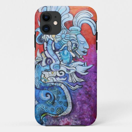 Sovereign plume serpent cell phone case (Achterkant)