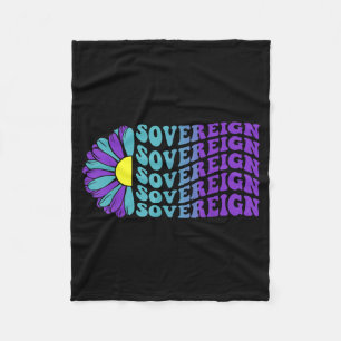 Sovereign Zelfmoordpreventie Awareness Zonnebloem Fleece Deken