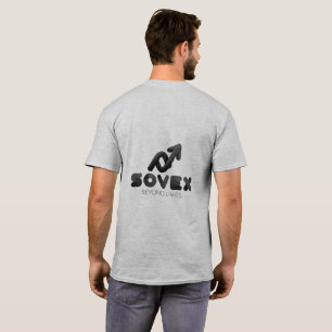 SOVEX Beyond Limits - Minimalistische moderne here T-shirt