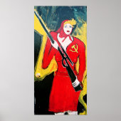 SOVIET DEFENSIE POSTER (Voorkant)