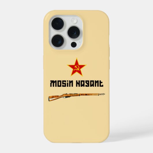 Soviet Mosin Nagant Rifle Phone Case (Verso)