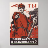 Soviet Propaganda Poster (Devant)