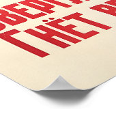 Soviet Propaganda Poster All the Power to the (Coin)