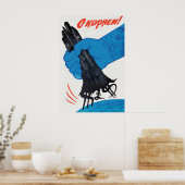 Soviet Propaganda Poster By the root Anti-USA Cold (Cuisine)