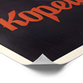 Soviet support poster The Korean people will not (Coin)