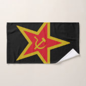 Soviet Union Communist Star Flag Handdoek (Handdoek)