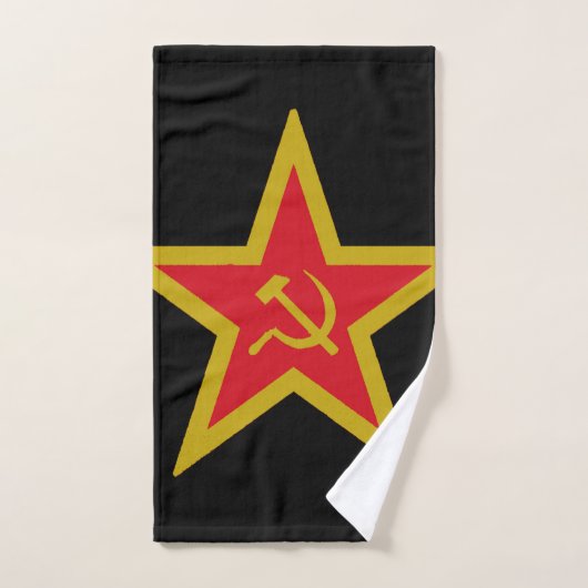 Soviet Union Communist Star Flag Handdoek (Handdoek)