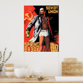 Soviet Union Spring Break 1917 Poster (Cuisine)
