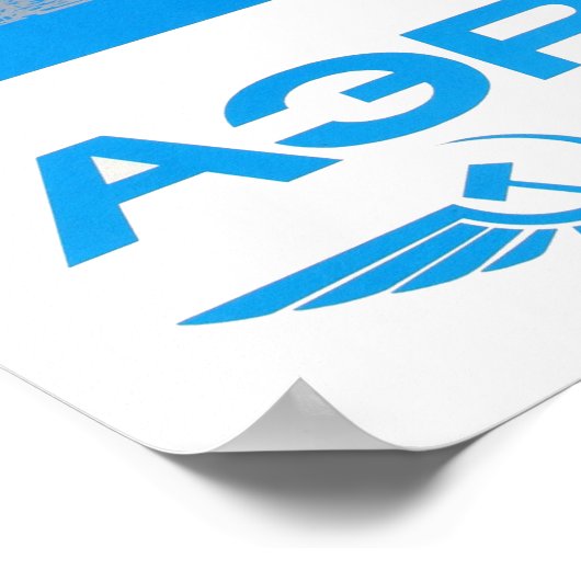 Sovjet Airlines. Poster (Hoek)