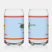 Sovjet Antonov An-2 Biplane Blikvorm Glas (Rechts)