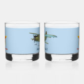 Sovjet Antonov An-2 Biplane Whisky Glas (Rechts)