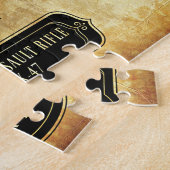 Sovjet Assault Rifle AK-47 Pistool Print Legpuzzel (Zijkant)