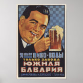 Sovjet Beer Advertisement Poster (Voorkant)