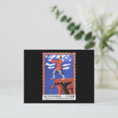 Sovjet Briefkaart (Staand voorkant)