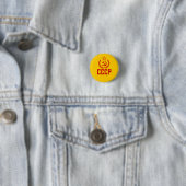 Sovjet-Crest en Sickle CCCP Ronde Button 3,2 Cm (In situ)