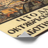 Sovjet Gendergelijkheid Propaganda Poster (Hoek)