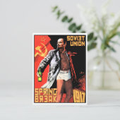 Sovjet-lentepauze 1917 Briefkaarten (Staand voorkant)