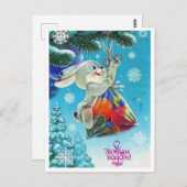  Sovjet Nieuwjaar/Kerstmis Briefkaart (Voorkant / Achterkant)