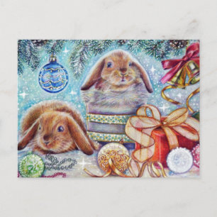  Sovjet Nieuwjaar/Kerstmis Briefkaart