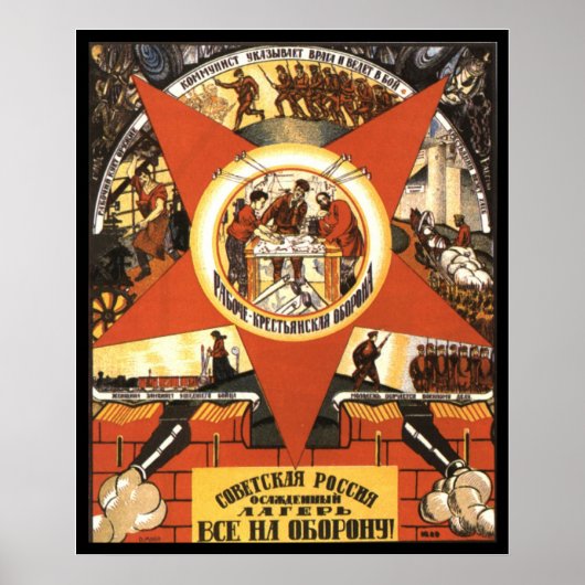 Sovjet Poster (Voorkant)