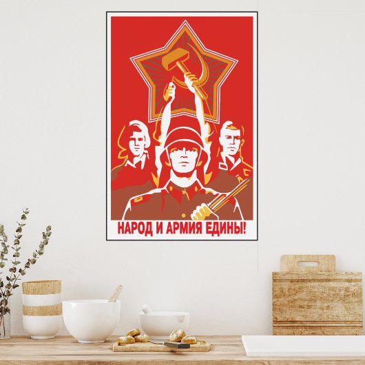 Sovjet Poster (Keuken)