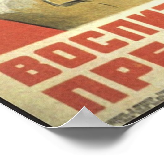 Sovjet Poster (Hoek)