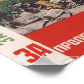 Sovjet-Poster van Propaganda Poster (Hoek)