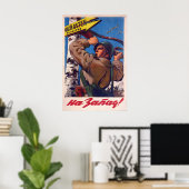 Sovjet Propaganda Poster Rode Leger Naar het Weste (Thuiskantoor)