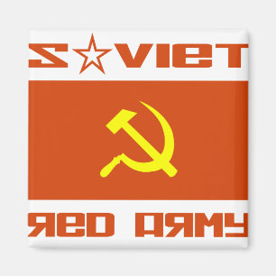Sovjet-Rode Leger Hammer & Sickle Magneet