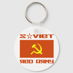 Sovjet-Rode Leger Hammer & Sickle Sleutelhanger