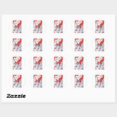 Sovjet Ronde Sticker (Vel)