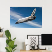 Sovjet-ruimte-icoon: terugkeer van Buran Poster (Thuiskantoor)