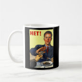 Sovjet Russische Sovjet-Unie Propaganda Geen Alcoh Koffiemok (Links)